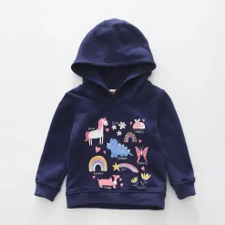 Rainbows and Nature, Infant Girls Winter Top