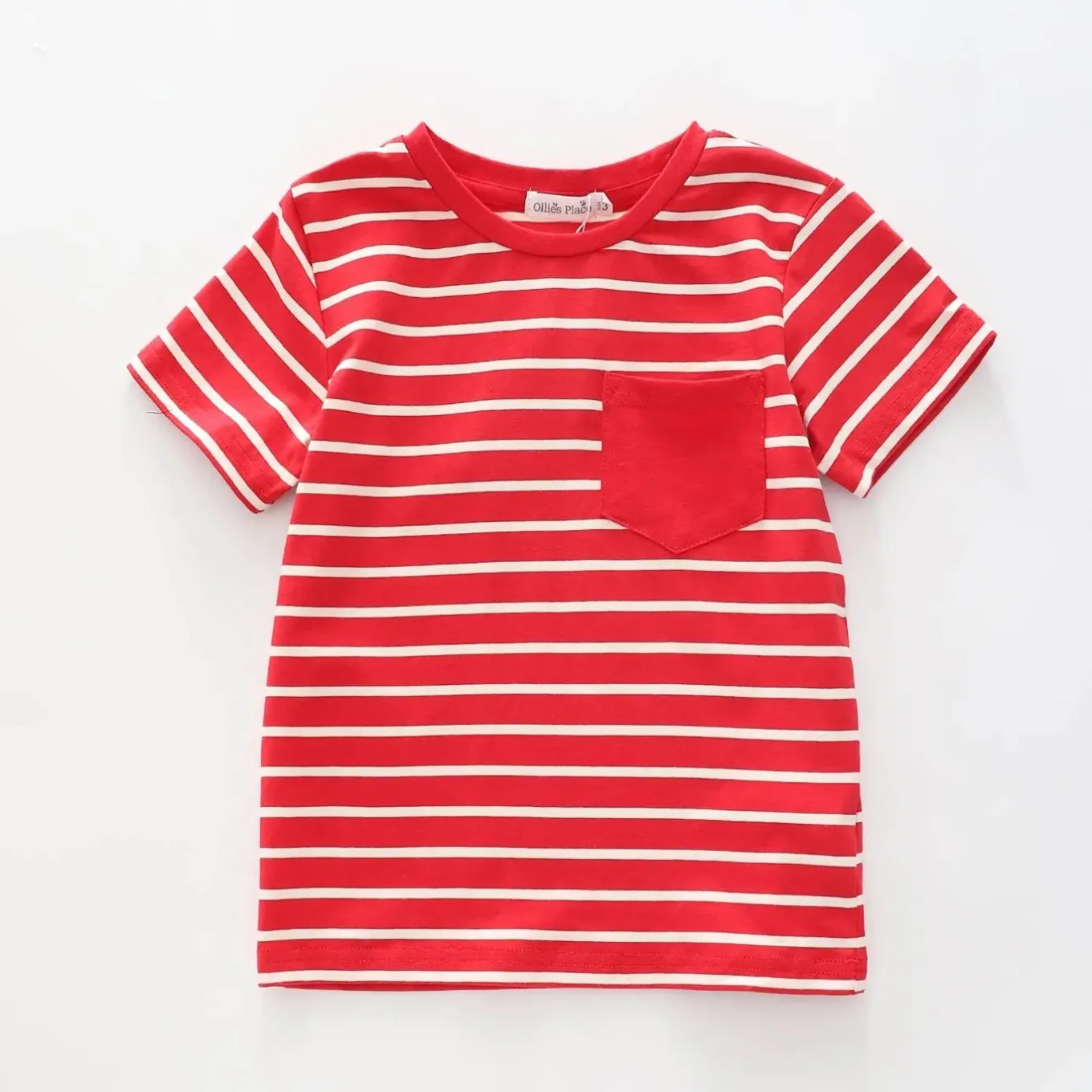 Red Stripes Top