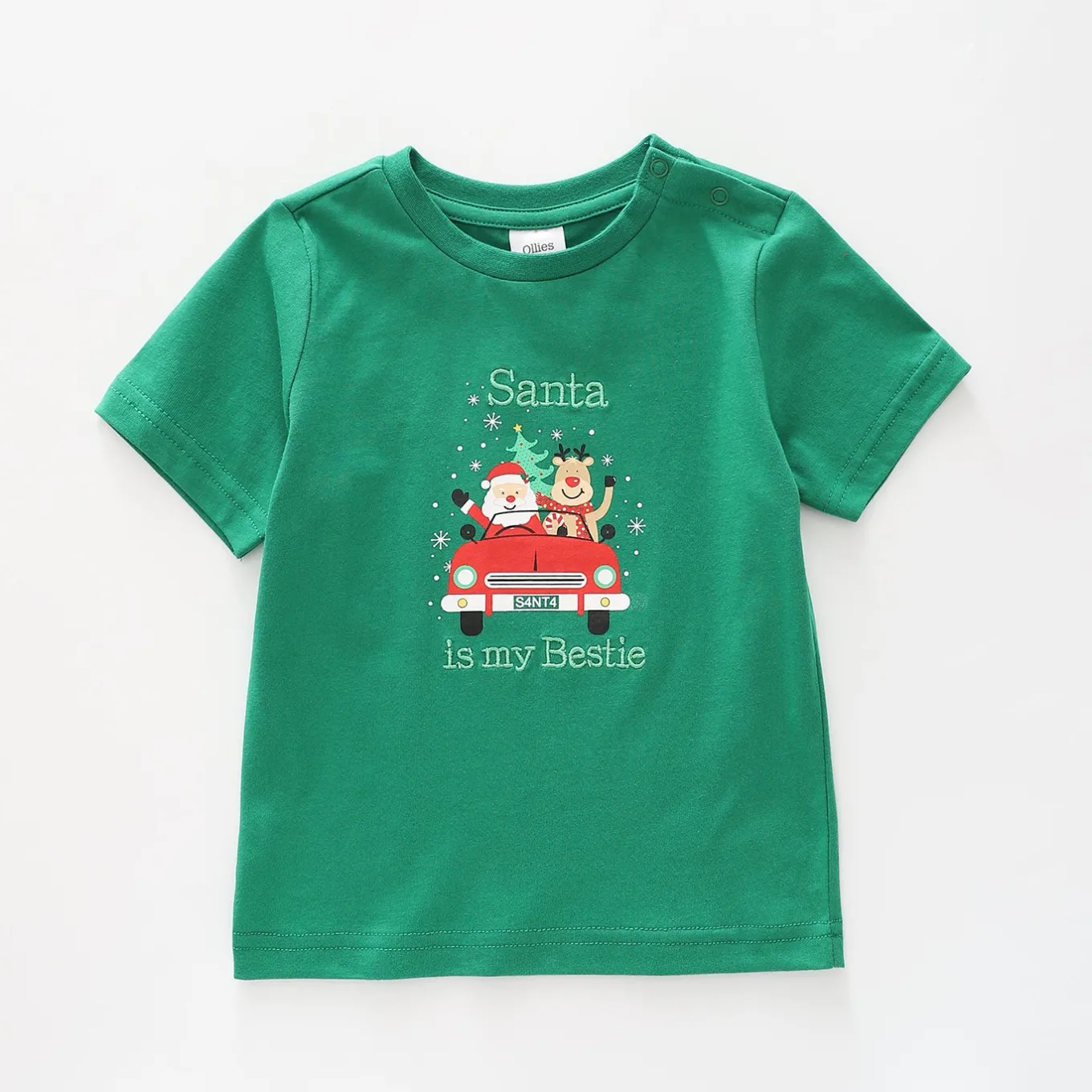 Santa Is My Bestie Top