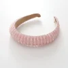 Soft Pink Beaded Headband