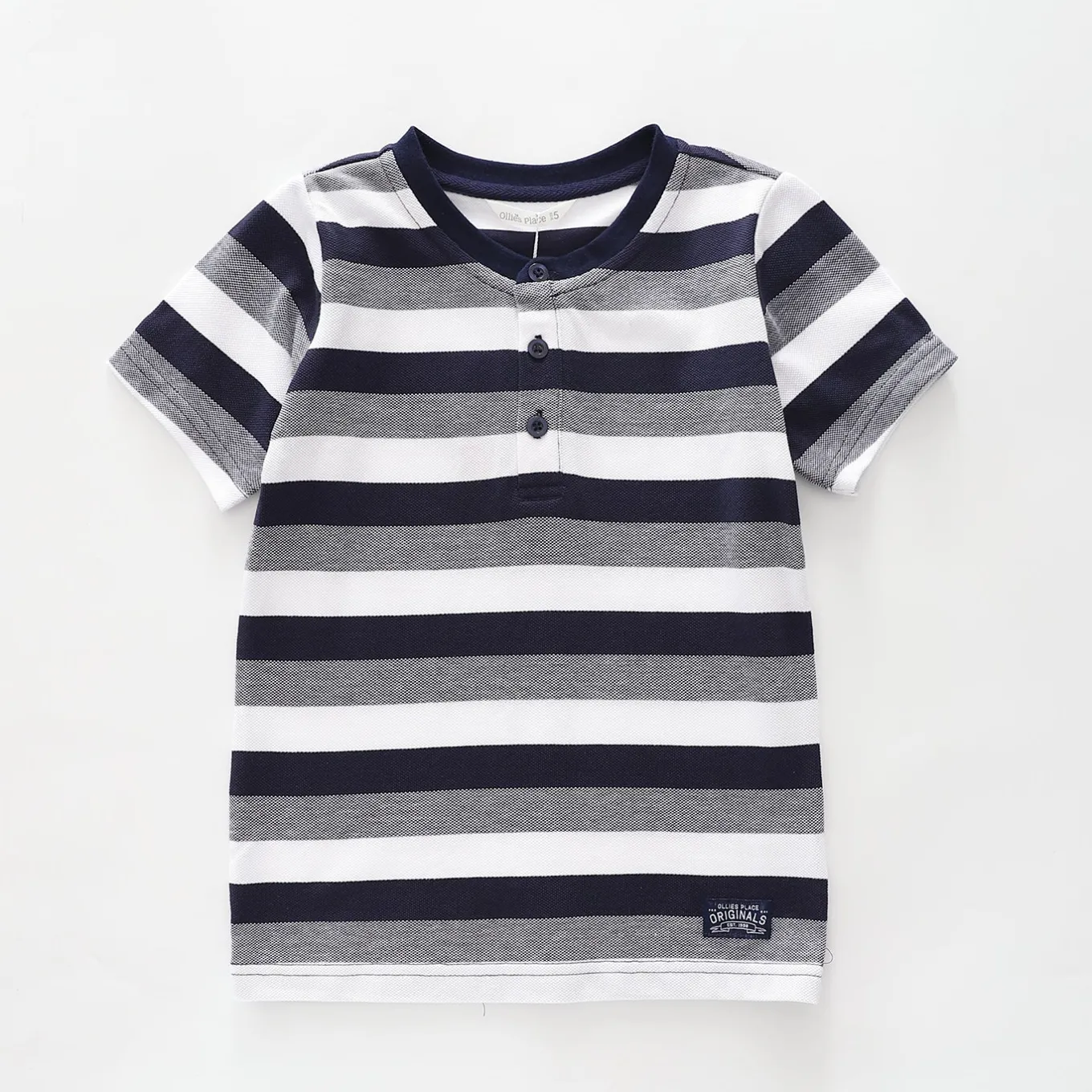 Stripes Henley Top