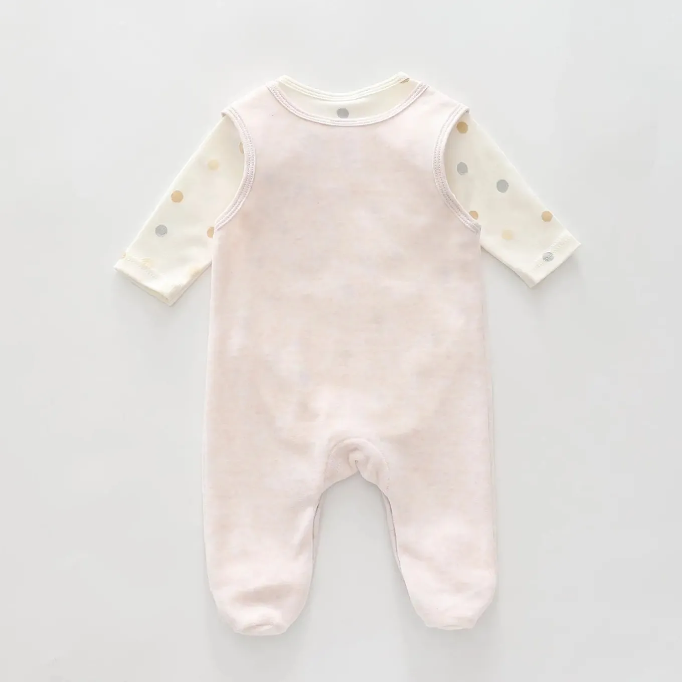 Tiny Bear, Baby Overalls Set