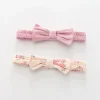 Vintage Bunny, Baby Girl Headbands 2 Pack