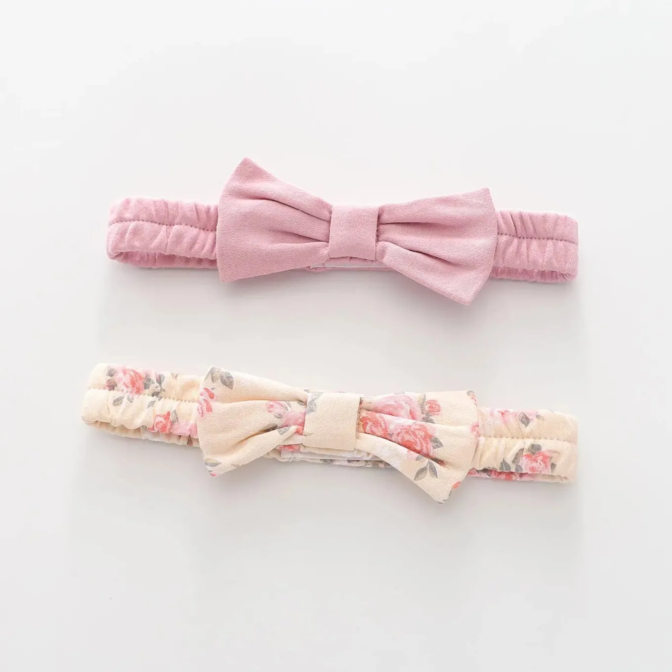 Vintage Bunny, Baby Girl Headbands 2 Pack