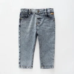 Washed Denim Jeans