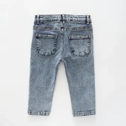 Washed Denim Jeans