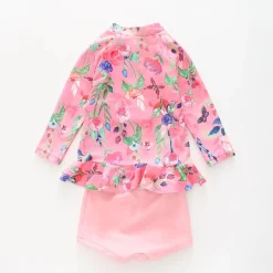 Watercolour Floral Swimsuit Set