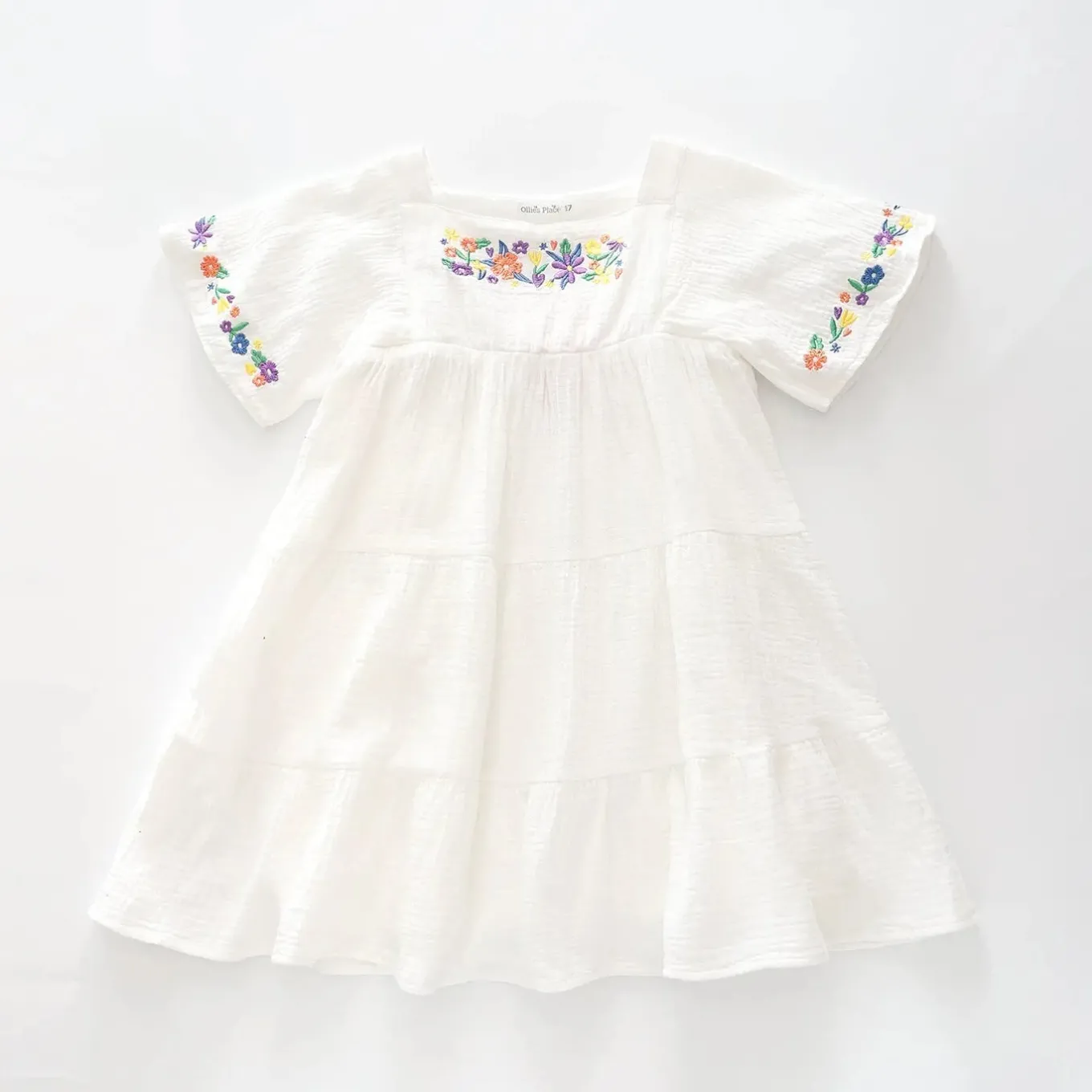 White Boho Dress
