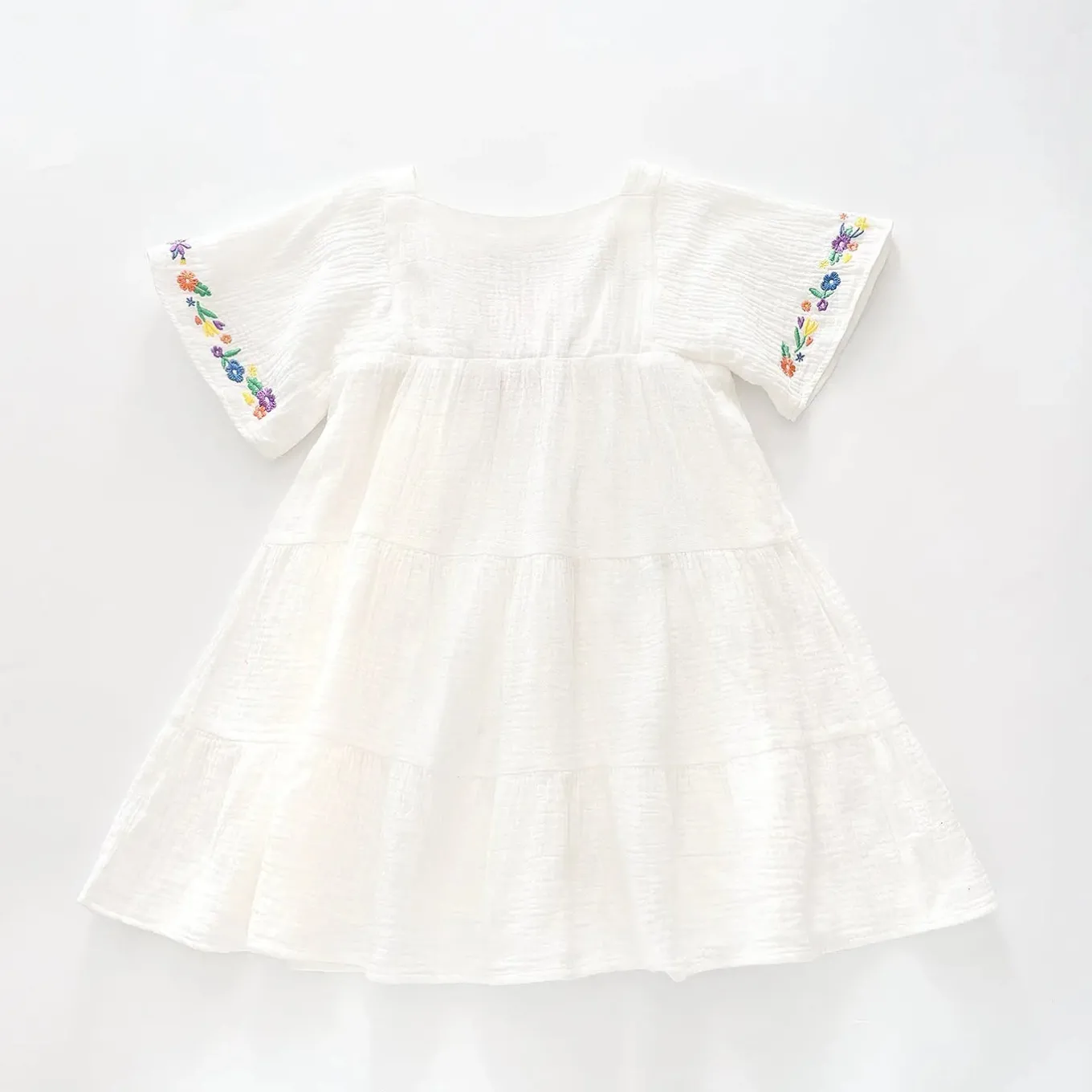 White Boho Dress