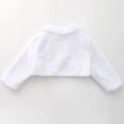 White Faux Fur Bolero Stole