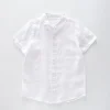 100% White Linen Shirt