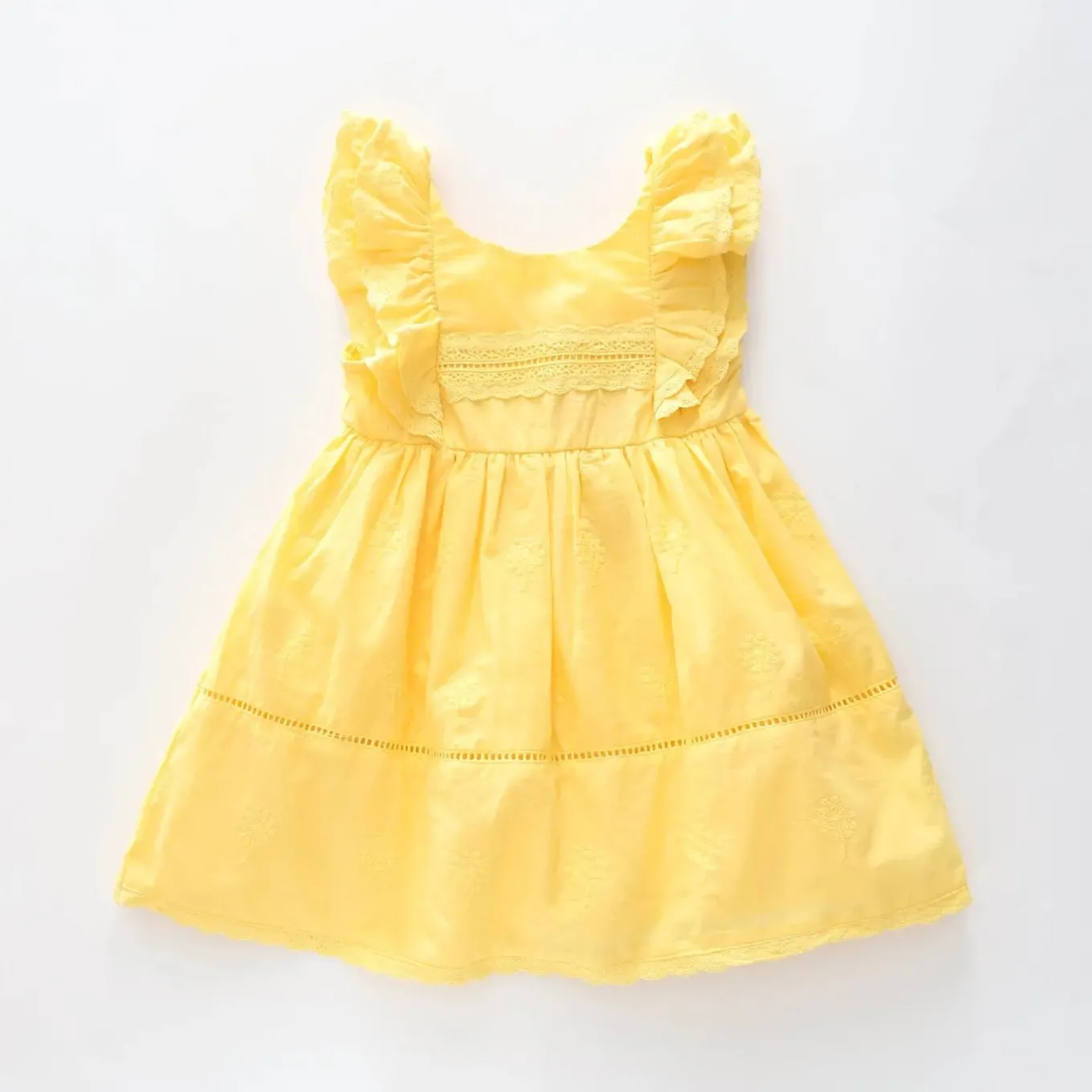 Yellow Country Dress